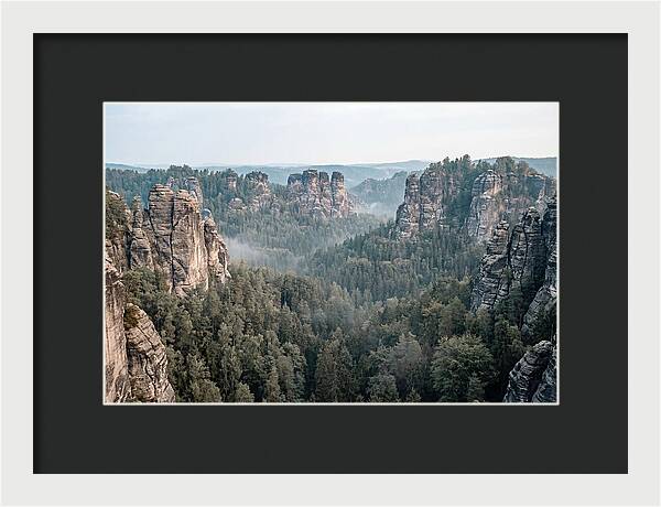 Bastei Rock Formation Serenity