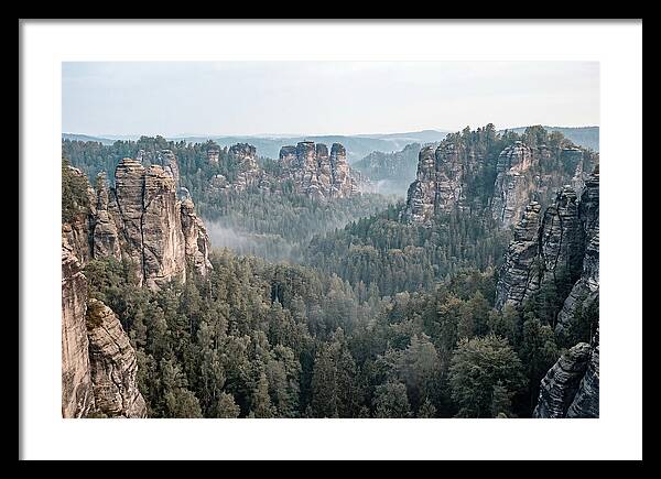 Bastei Rock Formation Serenity