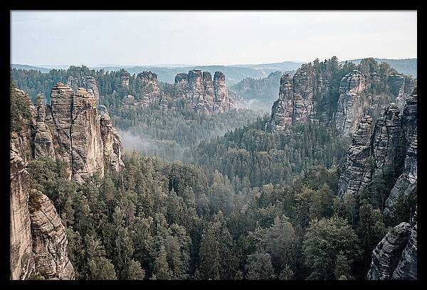 Bastei Rock Formation Serenity