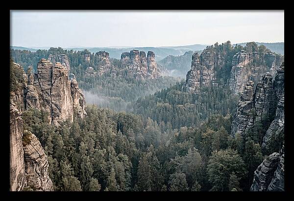 Bastei Rock Formation Serenity