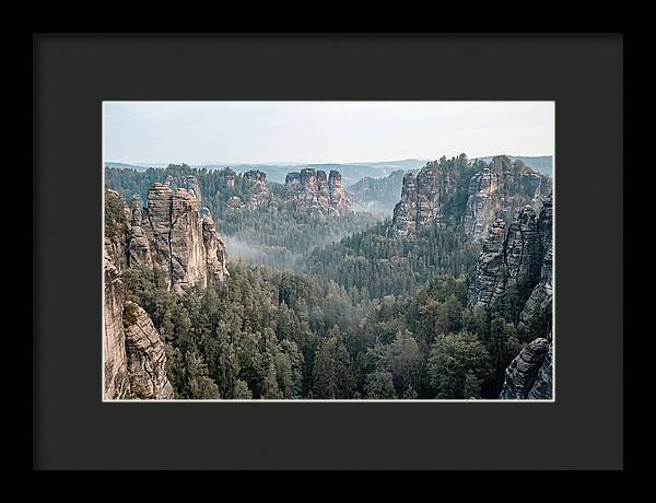 Bastei Rock Formation Serenity