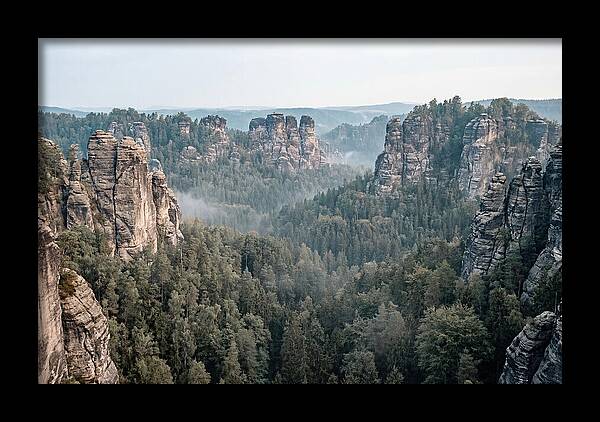 Bastei Rock Formation Serenity
