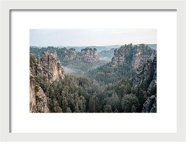 Bastei Rock Formation Serenity