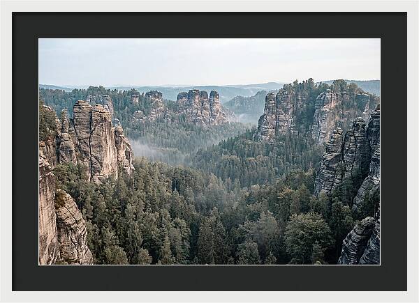Bastei Rock Formation Serenity