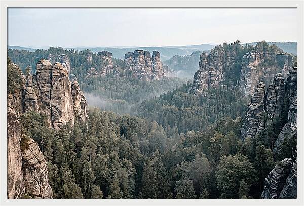 Bastei Rock Formation Serenity