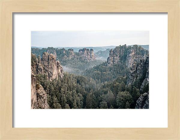 Bastei Rock Formation Serenity