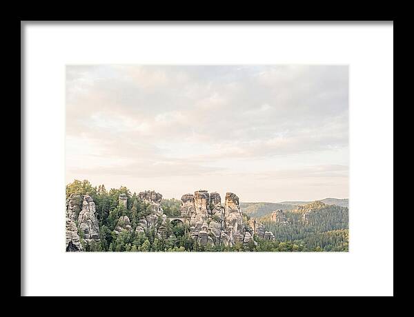 Bastei Rock Formation Tranquility