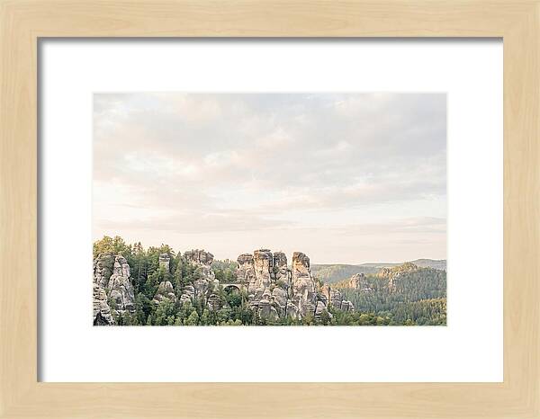 Bastei Rock Formation Tranquility