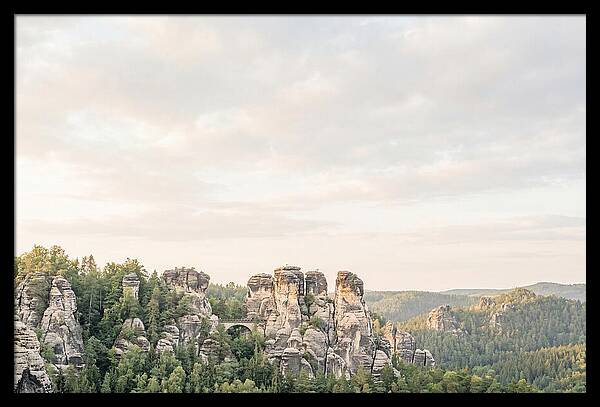Bastei Rock Formation Tranquility