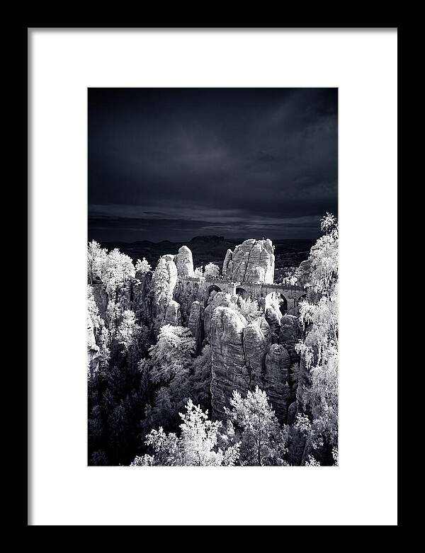 Bastei Rock Formation Tranquility