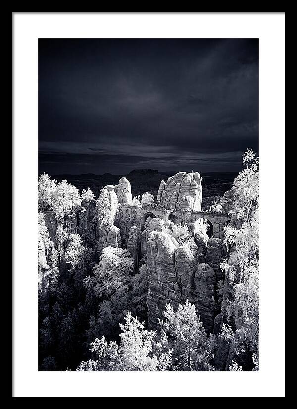 Bastei Rock Formation Tranquility