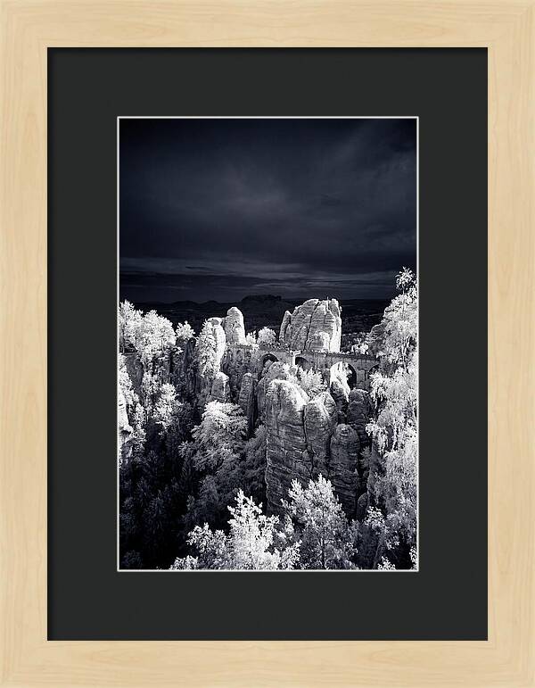 Bastei Rock Formation Tranquility
