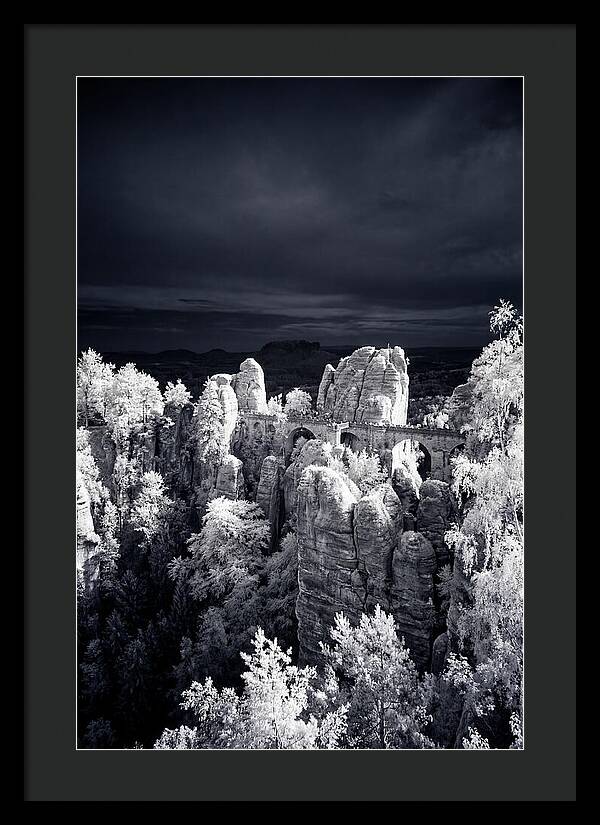 Bastei Rock Formation Tranquility