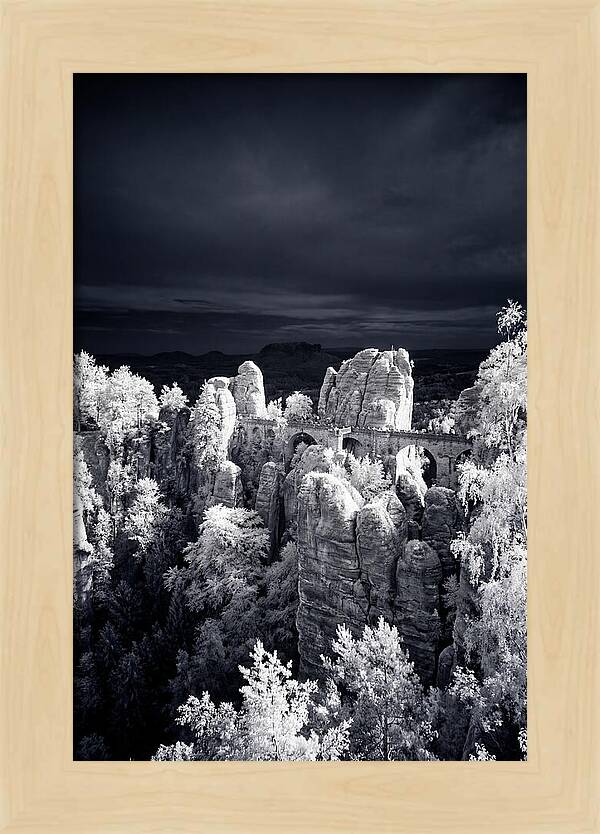Bastei Rock Formation Tranquility