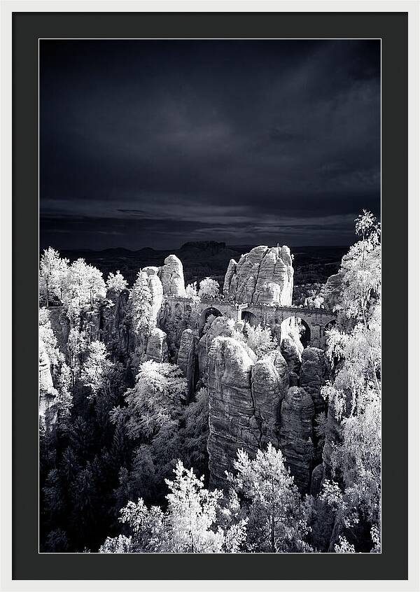 Bastei Rock Formation Tranquility