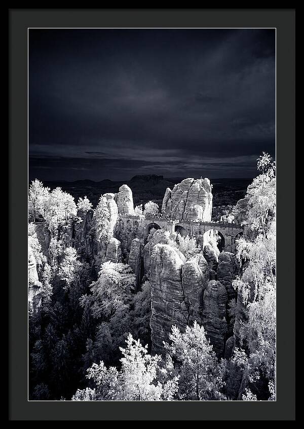 Bastei Rock Formation Tranquility