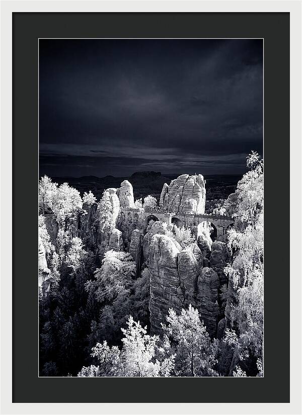 Bastei Rock Formation Tranquility