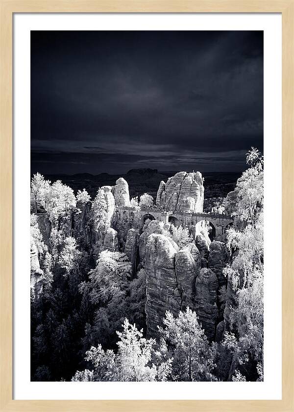 Bastei Rock Formation Tranquility