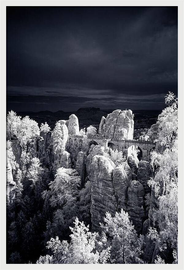 Bastei Rock Formation Tranquility