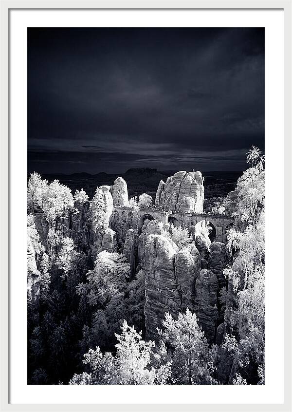 Bastei Rock Formation Tranquility