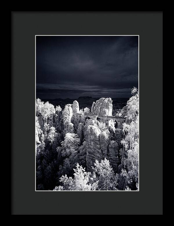 Bastei Rock Formation Tranquility