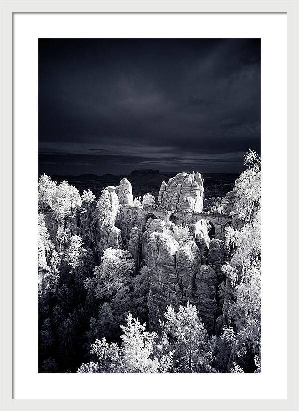 Bastei Rock Formation Tranquility