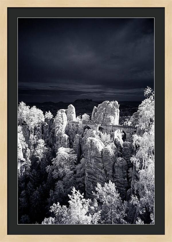 Bastei Rock Formation Tranquility