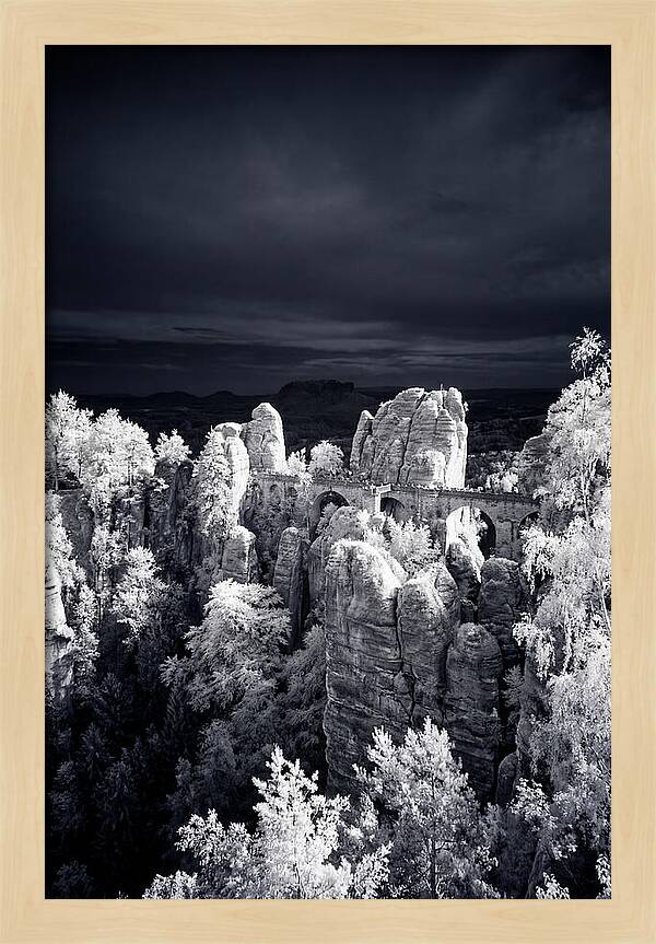 Bastei Rock Formation Tranquility