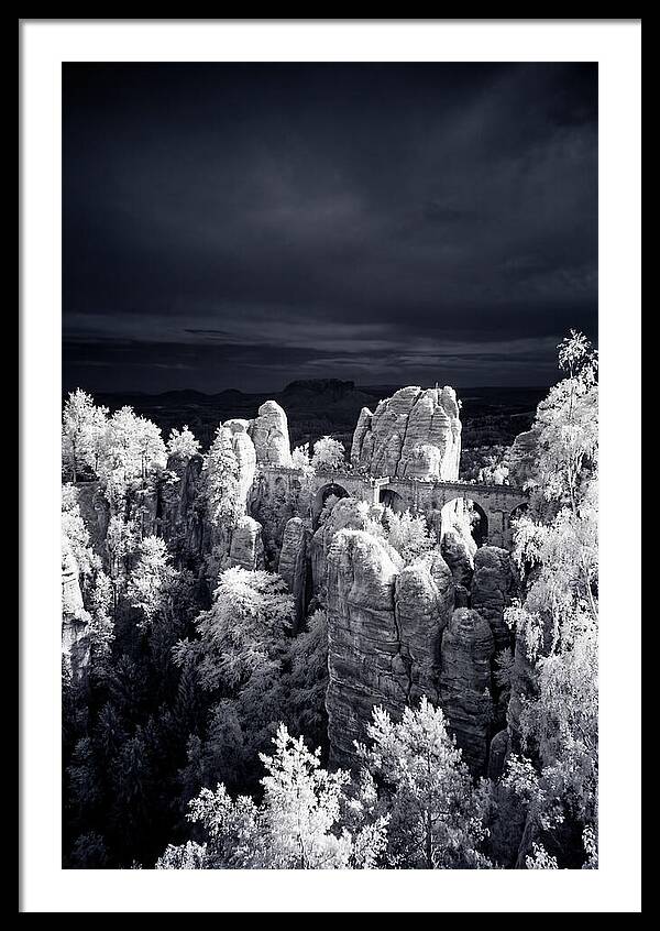 Bastei Rock Formation Tranquility