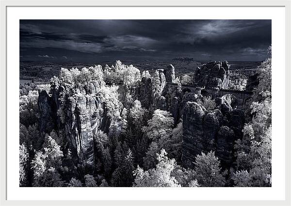 Bastei Rocks Tranquil Vista