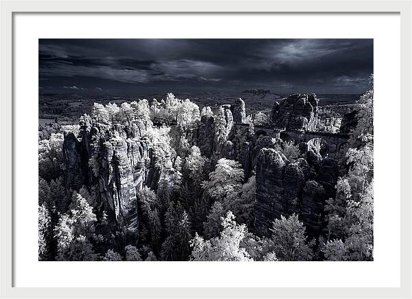 Bastei Rocks Tranquil Vista