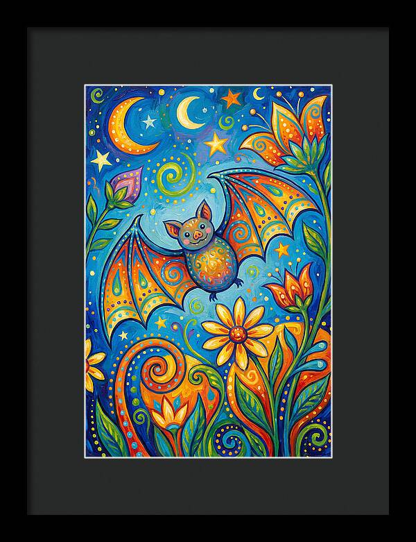 Bat Folk In A Whimsical Garden
