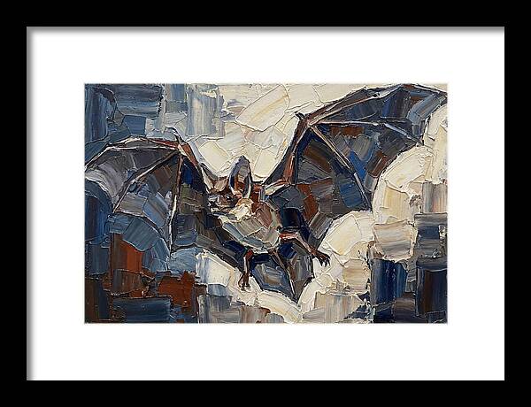 Bat In Abstract Blues
