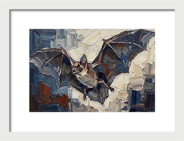Bat In Abstract Blues
