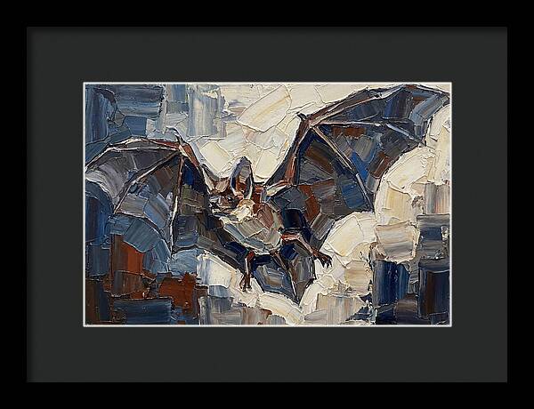 Bat In Abstract Blues