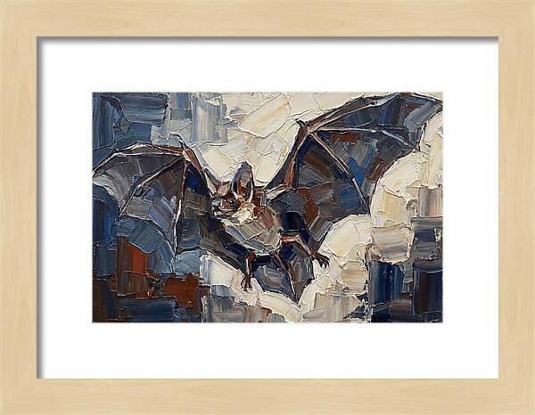 Bat In Abstract Blues