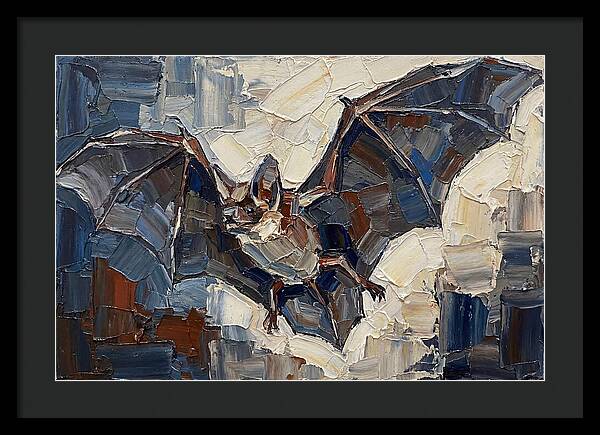 Bat In Abstract Blues