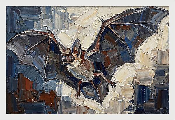 Bat In Abstract Blues
