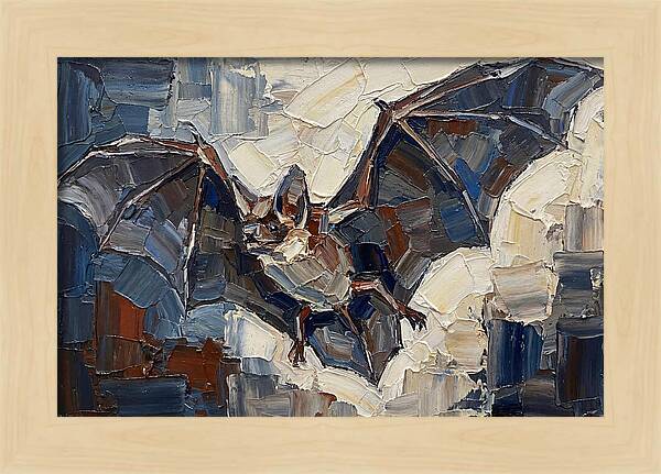 Bat In Abstract Blues