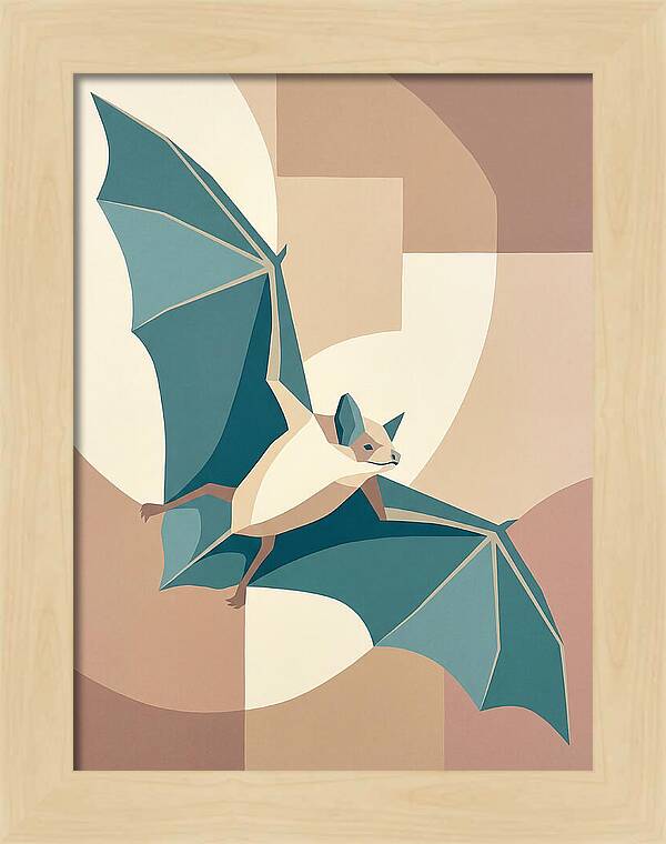 Bat In Flight
