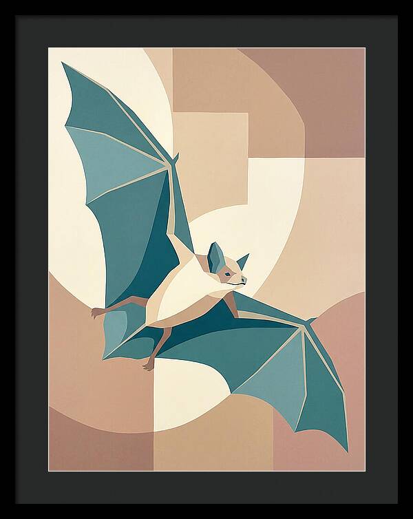Bat In Flight