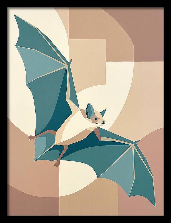 Bat In Flight