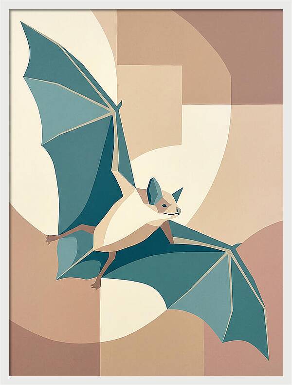 Bat In Flight
