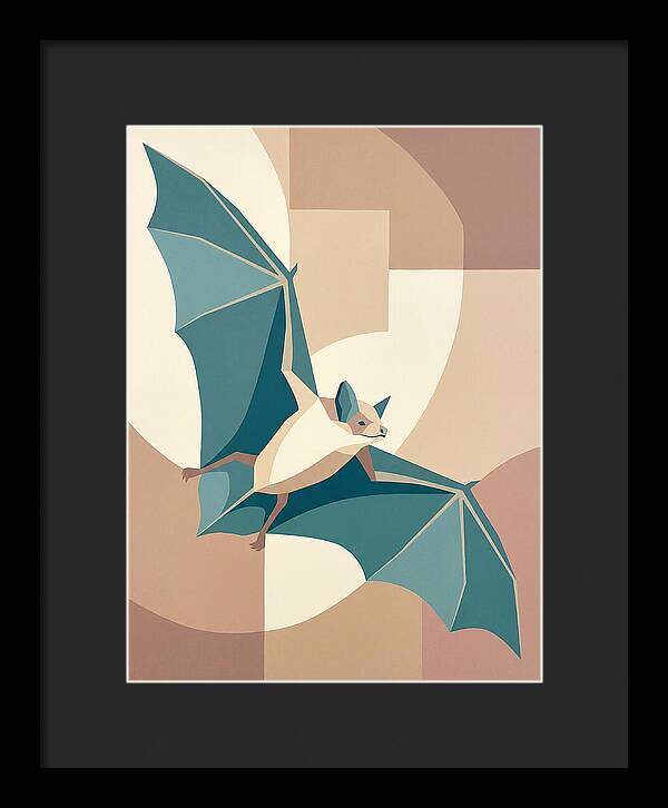 Bat In Flight