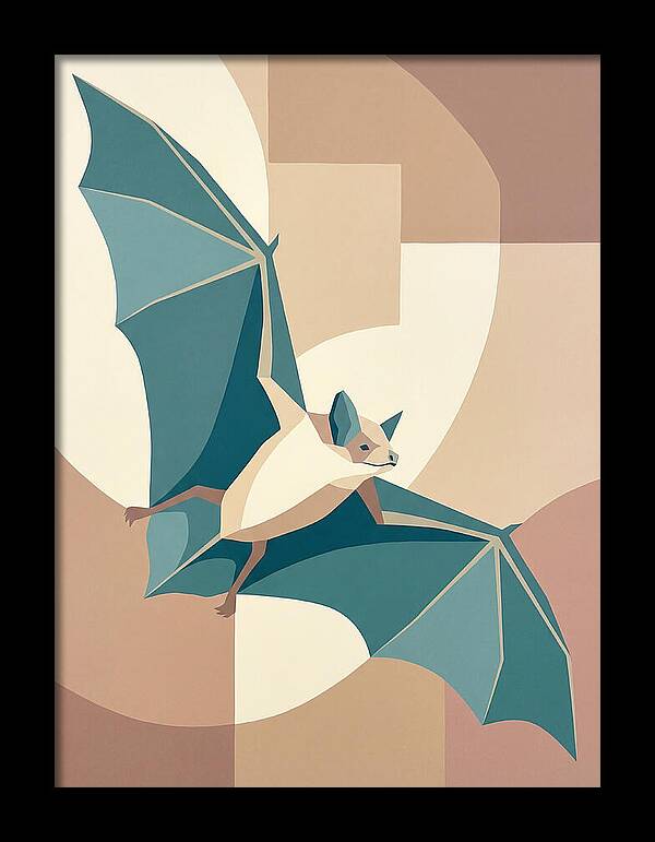 Bat In Flight
