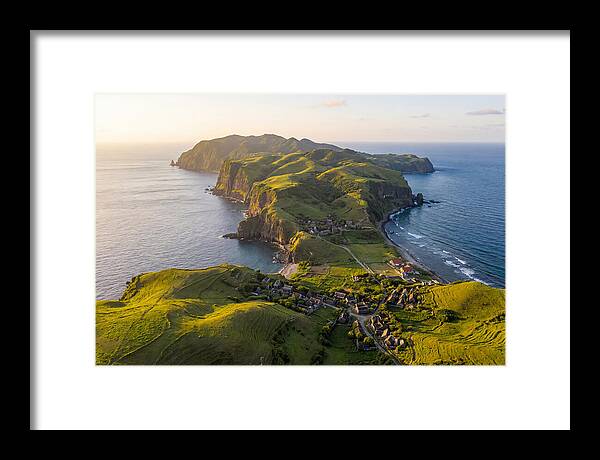 Batanes From Above At Golden Hour