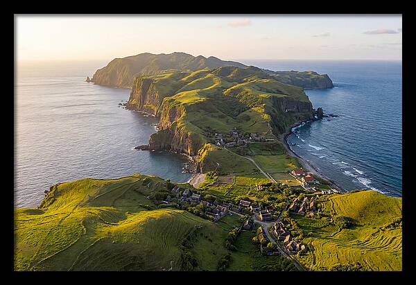 Batanes From Above At Golden Hour