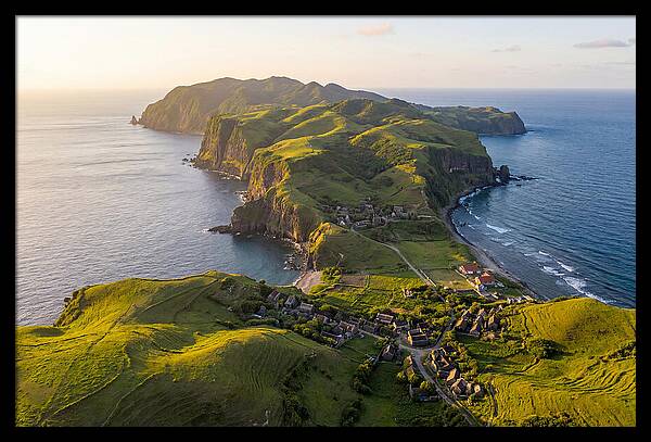 Batanes From Above At Golden Hour