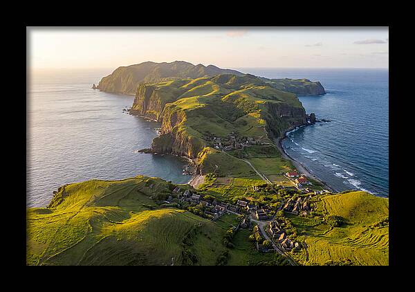 Batanes From Above At Golden Hour