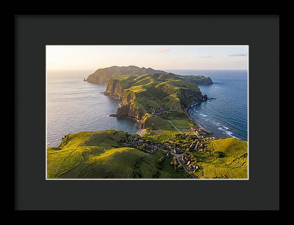 Batanes From Above At Golden Hour